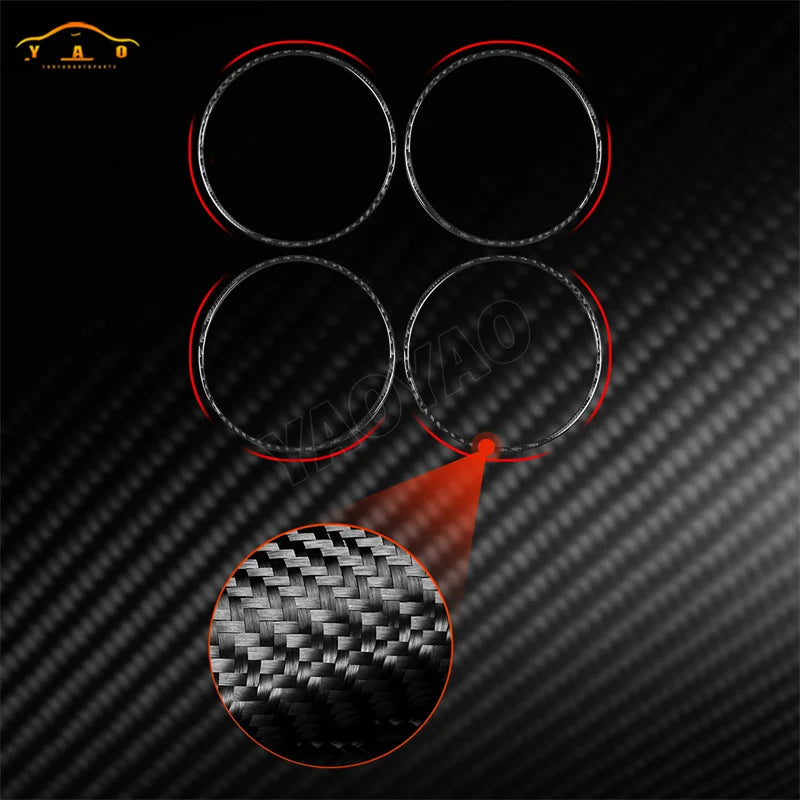 Carbon Fiber Speaker Trims for VE Commodore