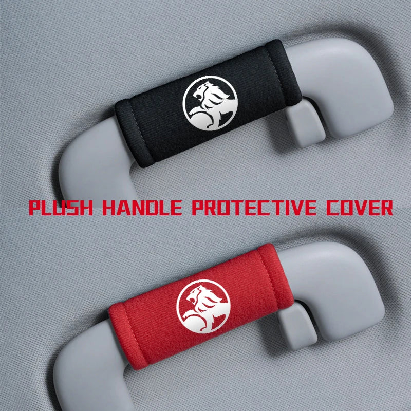 Plush Car Roof Armrest Handle Protective Cover Anti Slip Interior For Holden HSV Commodore