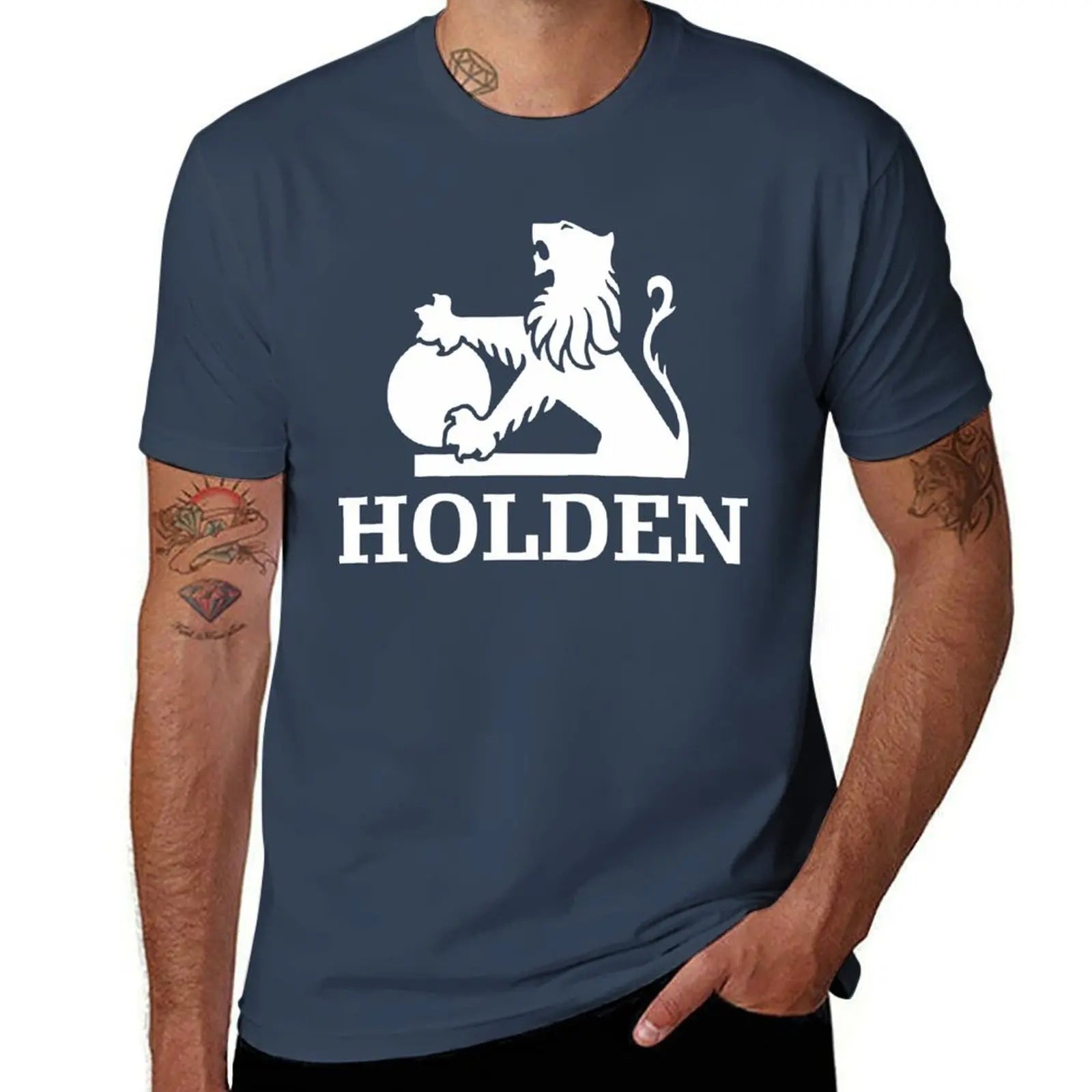 Holden Vintage Logo T-Shirt  (White Logo)