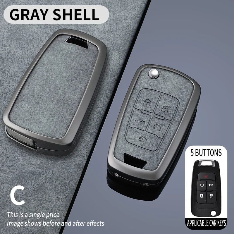 Aluminium Key Case Shell Fob For Holden VF Commodore and Cruze