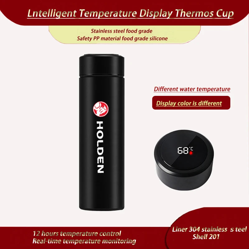 Thermos Water Bottle with Smart LCD for Holden Commodore