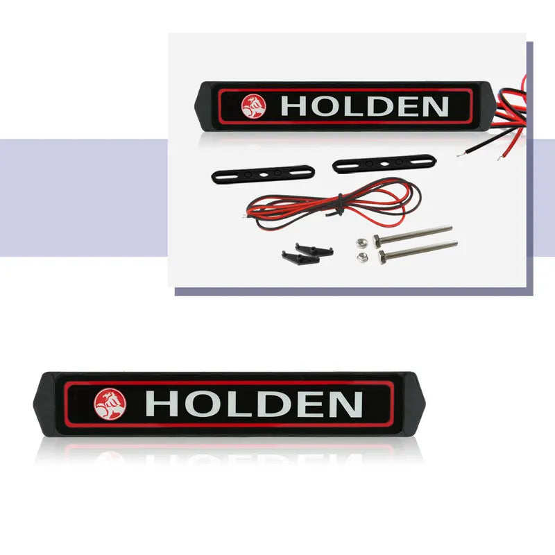 12V Holden LED Light Car Front Grille Badge