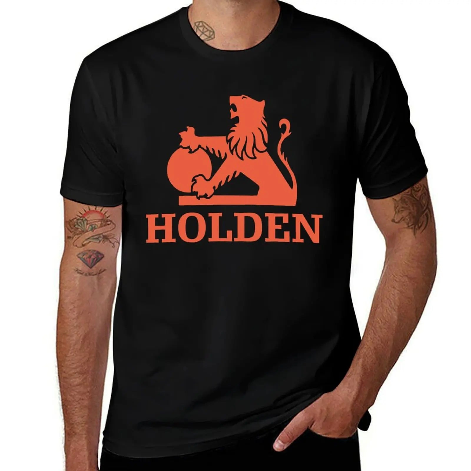 Holden Vintage Logo T-Shirt  (Red Logo)