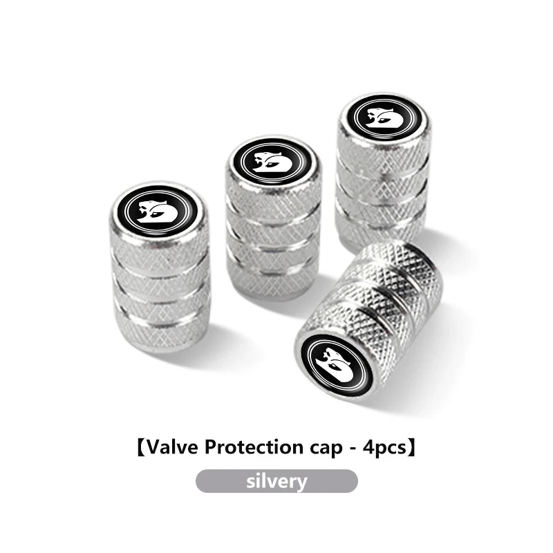 4pcs Aluminum Car Tire Valve Caps For HSV