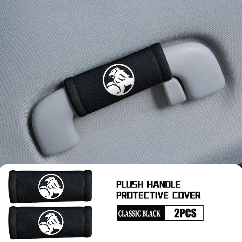Plush Car Roof Armrest Handle Protective Cover Anti Slip Interior For Holden HSV Commodore