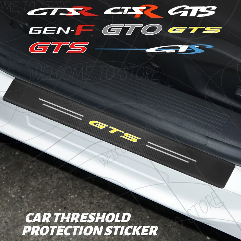 4/5pcs For Holden GTS Gen-F GTO GTSR Door Sill Strip Stickers