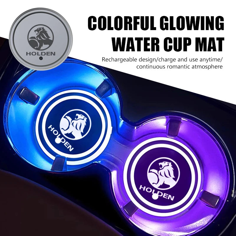 Cup Holder LED Coaster for Holden
