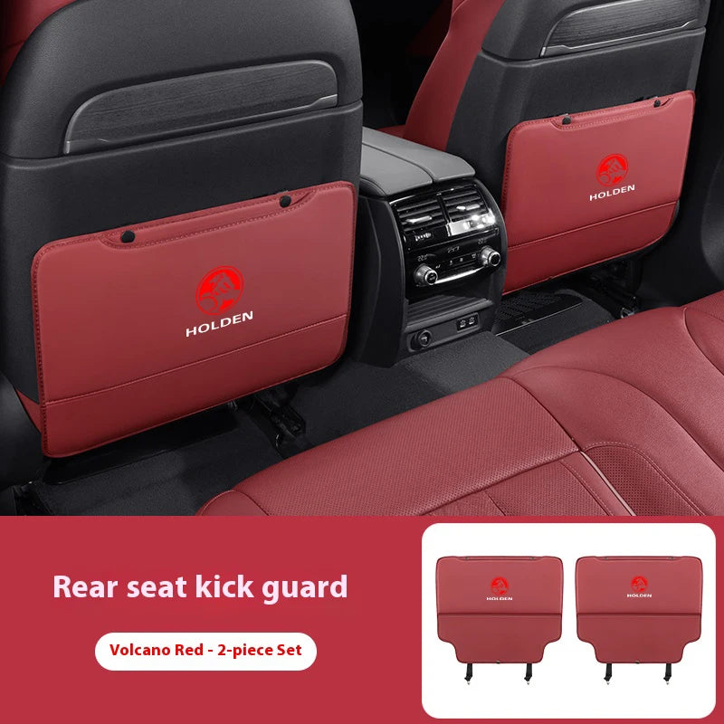 Car Seat Back Protection Anti-Kick Pad Rear Seat Storage Bag For Holden Commodore