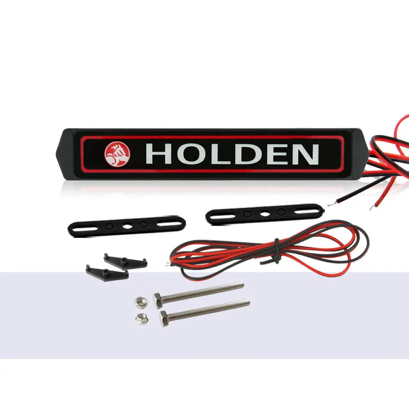 12V Holden LED Light Car Front Grille Badge